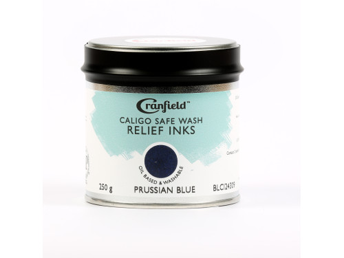 Tusz Caligo Safe Wash Relief - Cranfield - Prussian Blue 250 g