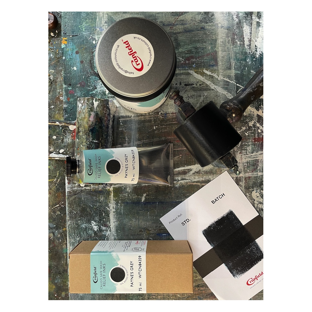 Tusz Caligo Safe Wash Relief - Cranfield - Burnt Umber 250 g