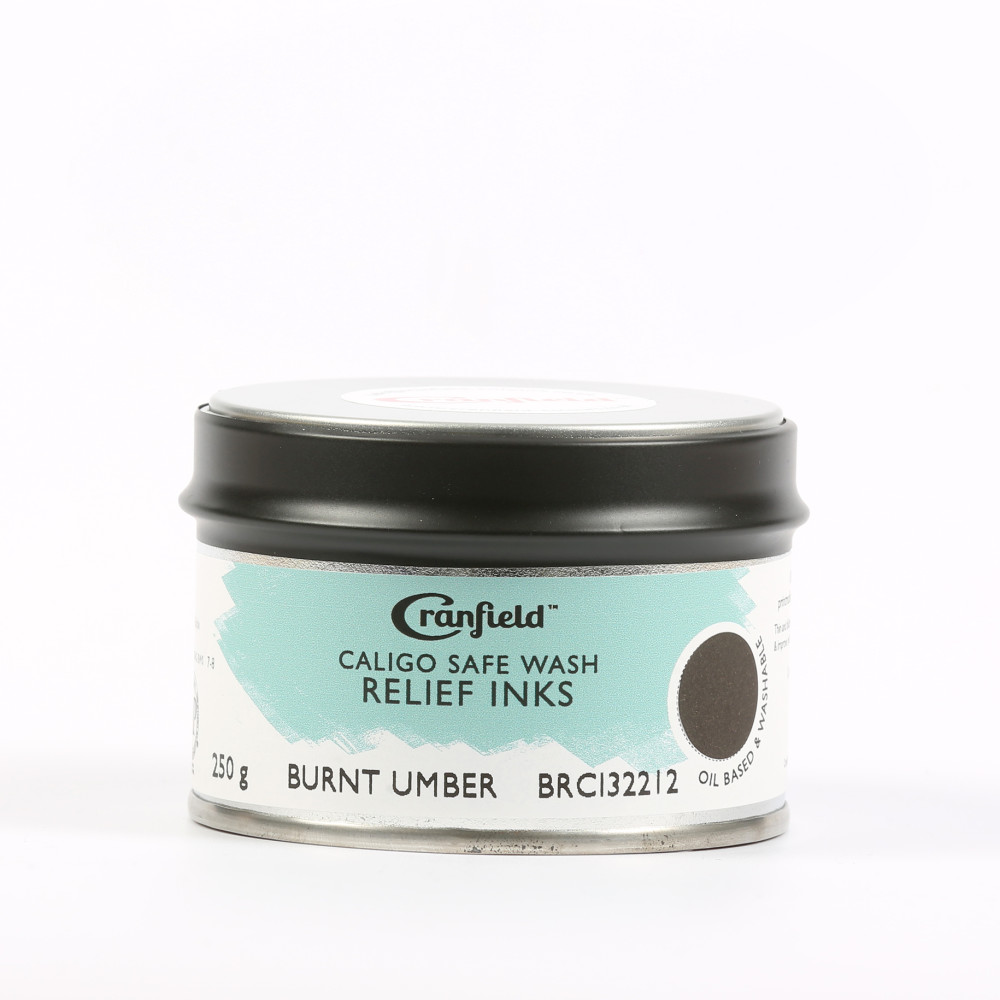 Tusz Caligo Safe Wash Relief - Cranfield - Burnt Umber 250 g