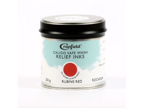 Tusz Caligo Safe Wash Relief - Cranfield - Rubine Red 250 g