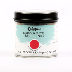 Tusz Caligo Safe Wash Relief - Cranfield - Process Red Magenta 250 g