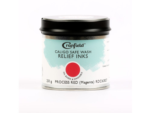 Tusz Caligo Safe Wash Relief - Cranfield - Process Red Magenta 250 g