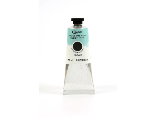 Tusz Caligo Safe Wash Relief - Cranfield - Black 75 ml