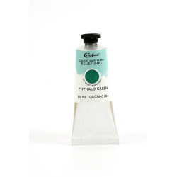 Tusz Caligo Safe Wash Relief - Cranfield - Phthalo Green 75 ml