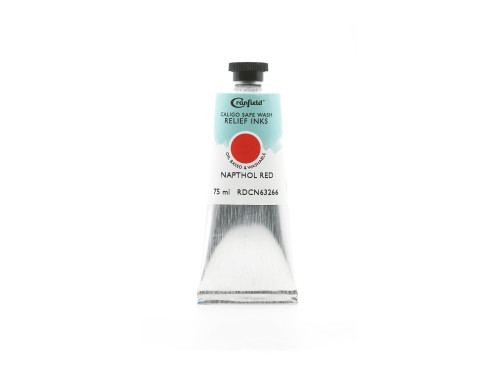Tusz Caligo Safe Wash Relief - Cranfield - Napthol Red 75 ml