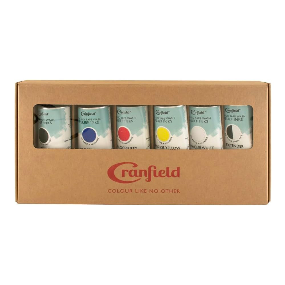 Zestaw tuszów Caligo Safe Wash Relief - Cranfield - 6 x 75 ml