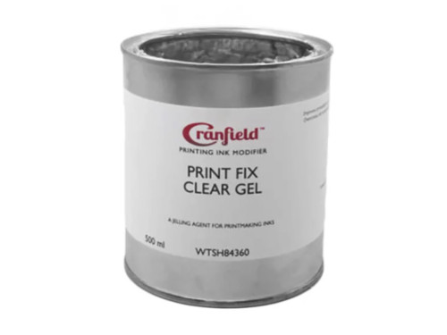 Print Fix Clear Gel medium - Cranfield - 500 ml