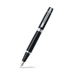 Pióro wieczne 300 - Sheaffer - Black Chrome Trim F