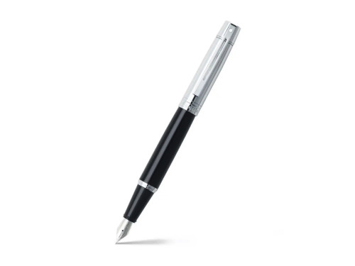 Pióro wieczne 300 - Sheaffer - Black and Chrome F