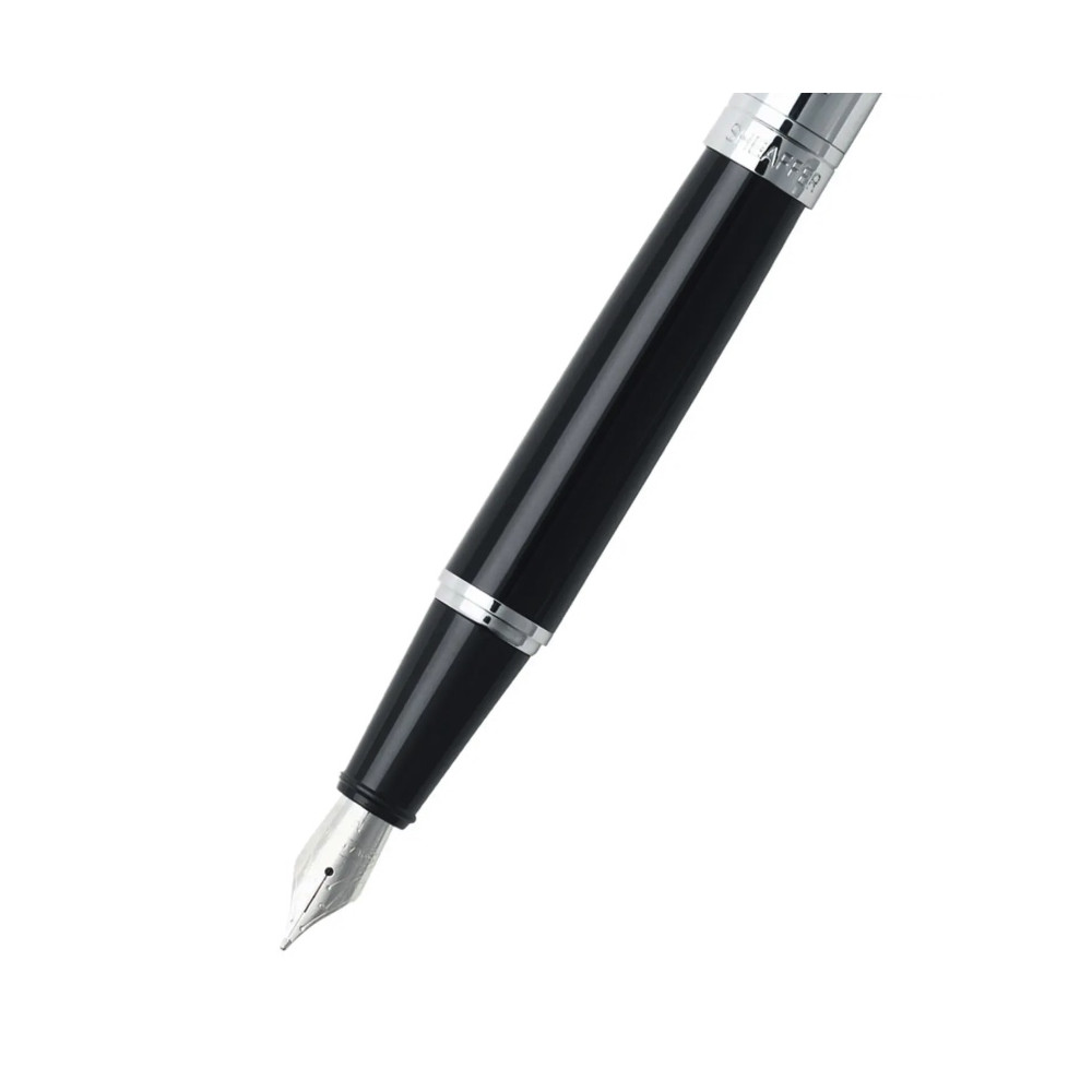 Pióro wieczne 300 - Sheaffer - Black and Chrome F