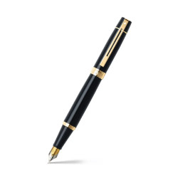 Fountain pen 300 - Sheaffer - Black Gold Trims F