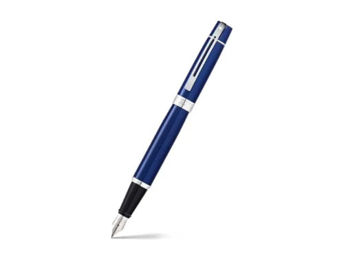 Fountain pen 300 - Sheaffer - Blue Chrome Trims F