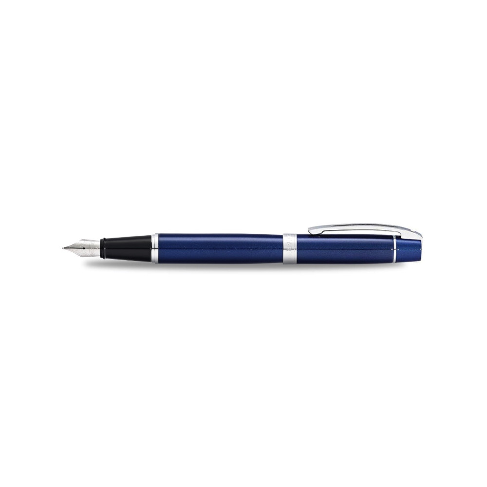 Fountain pen 300 - Sheaffer - Blue Chrome Trims F