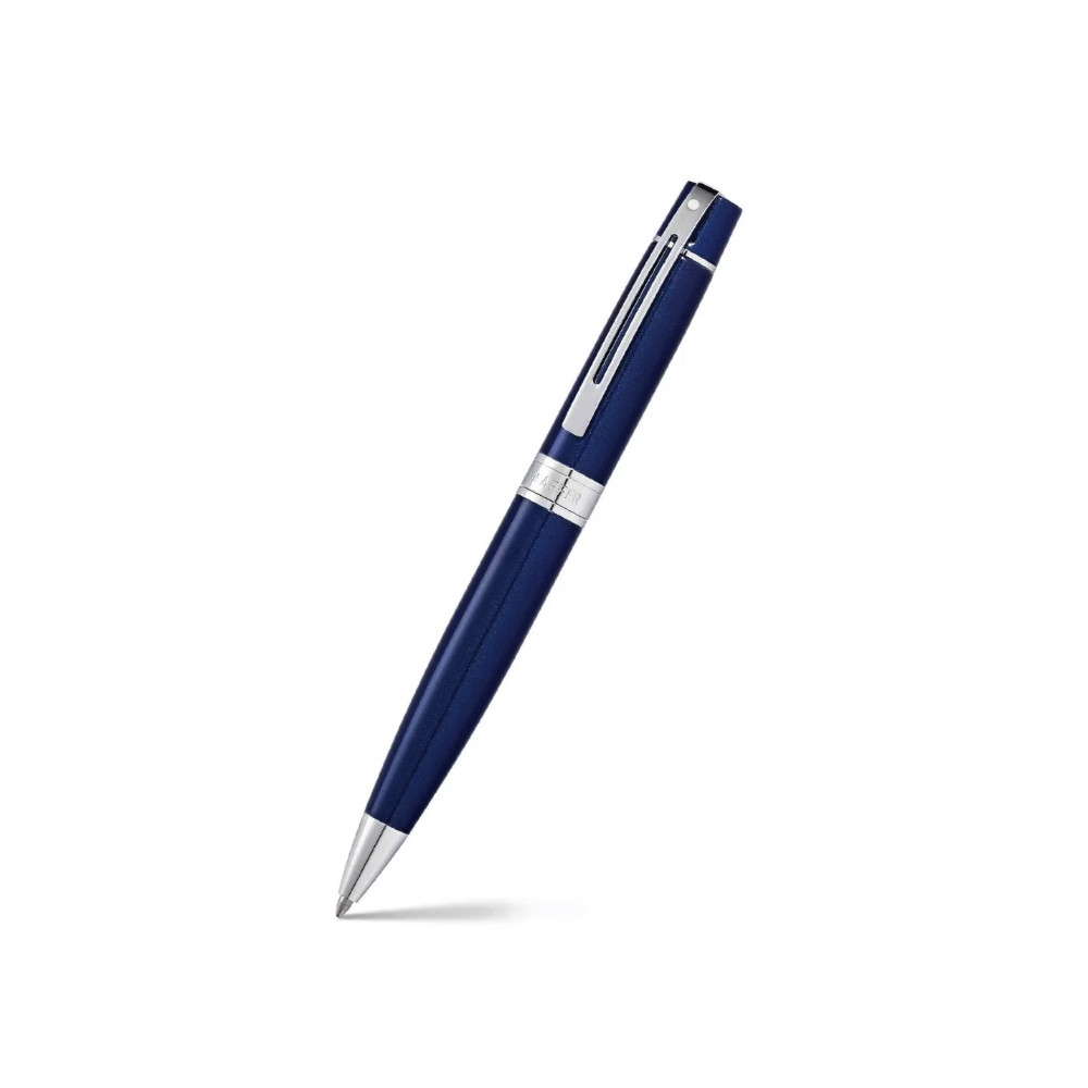 Ballpoint pen 300 - Sheaffer - Blue Chrome Trims