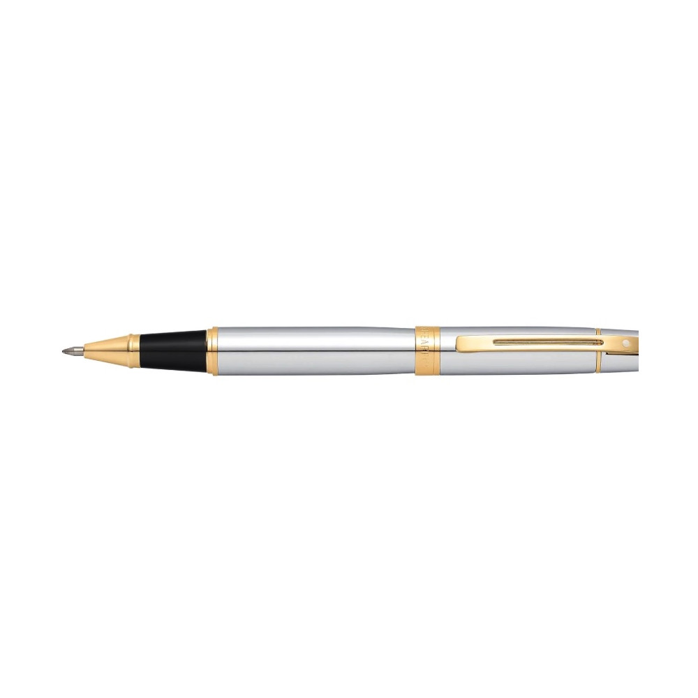 Rollerball pen 300 - Sheaffer - Bright Chrome Gold Trims