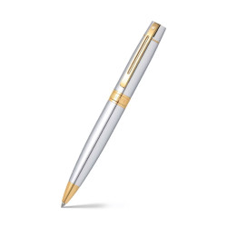 Długopis 300 - Sheaffer - Bright Chrome Gold Trim