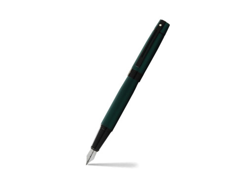 Fountain pen 300 - Sheaffer - Matte Green Black Trims F