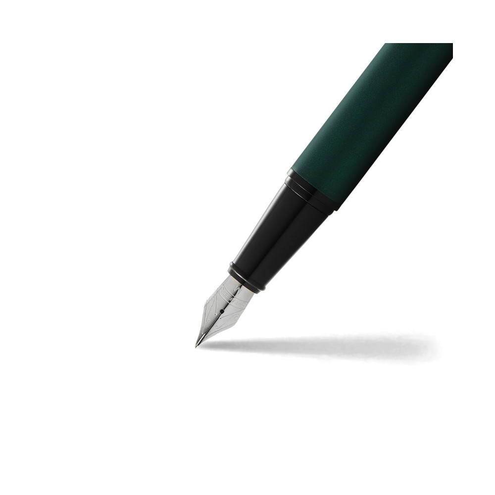 Pióro wieczne 300 - Sheaffer - Matte Green Black Trim F
