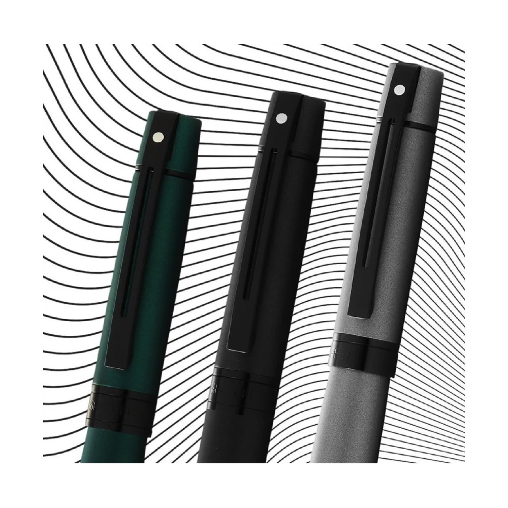 Pióro wieczne 300 - Sheaffer - Matte Green Black Trim F