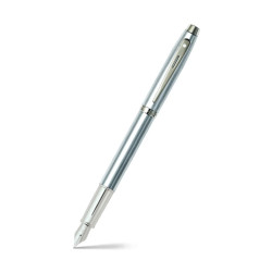 Pióro wieczne 100 - Sheaffer - Brushed Chrome F