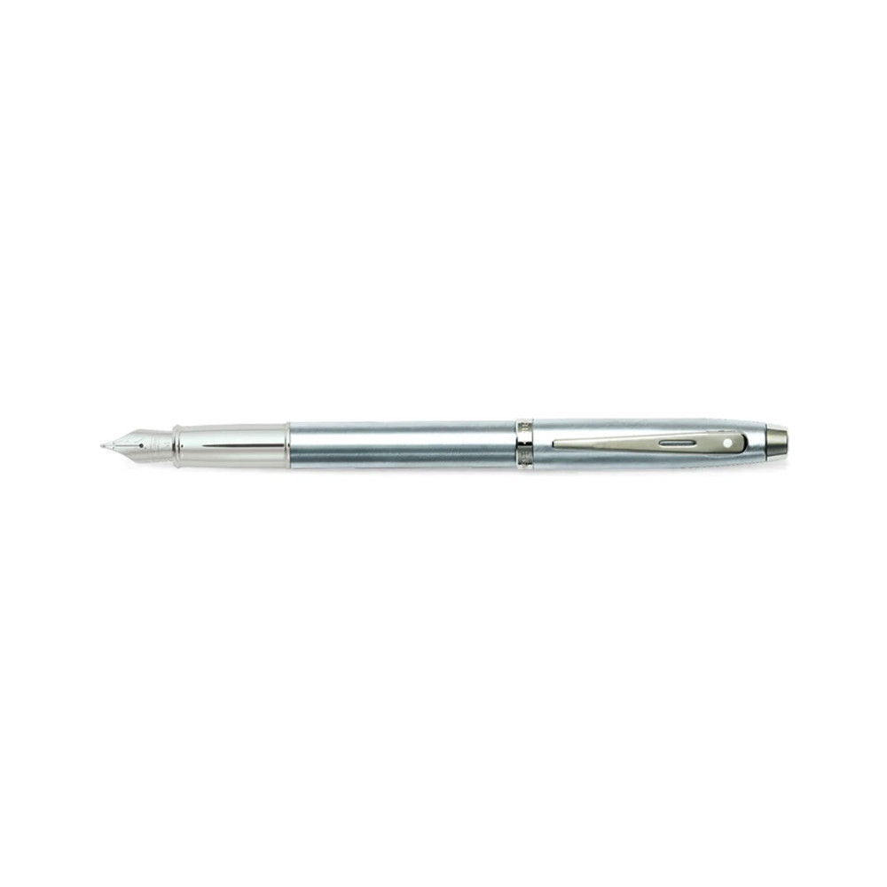 Pióro wieczne 100 - Sheaffer - Brushed Chrome F