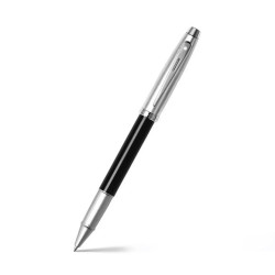 Pióro kulkowe 100 - Sheaffer - Black and Chrome
