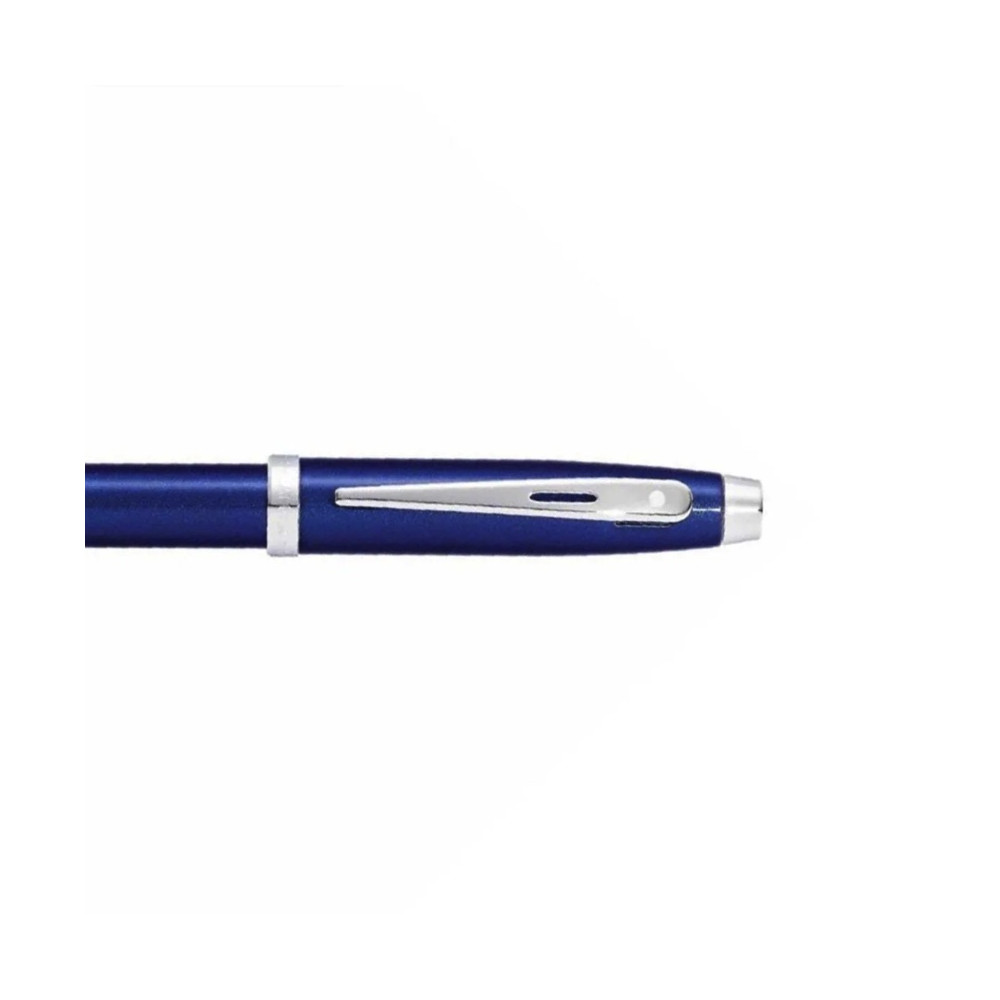 Fountain pen 100 - Sheaffer - Blue Chrome Trims F
