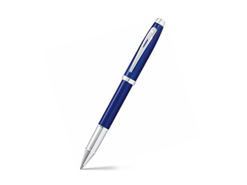 Rollerball pen 100 - Sheaffer - Blue Chrome Trims