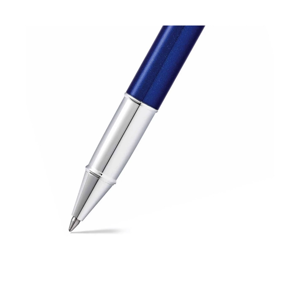 Pióro kulkowe 100 - Sheaffer - Blue Chrome Trim