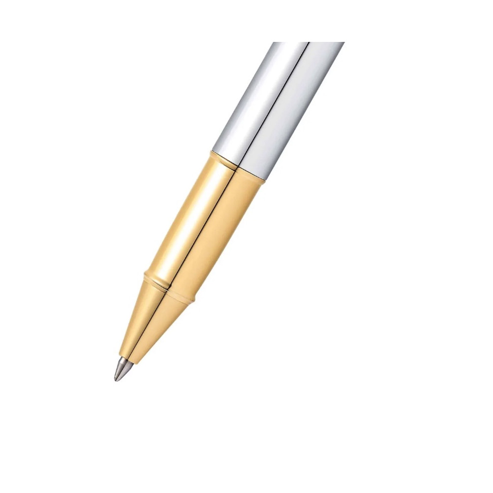 Pióro kulkowe 100 - Sheaffer - Chrome Gold Trim