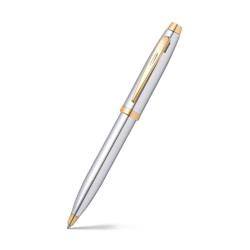 Ballpoint pen 100 - Sheaffer - Chrome Gold Trims