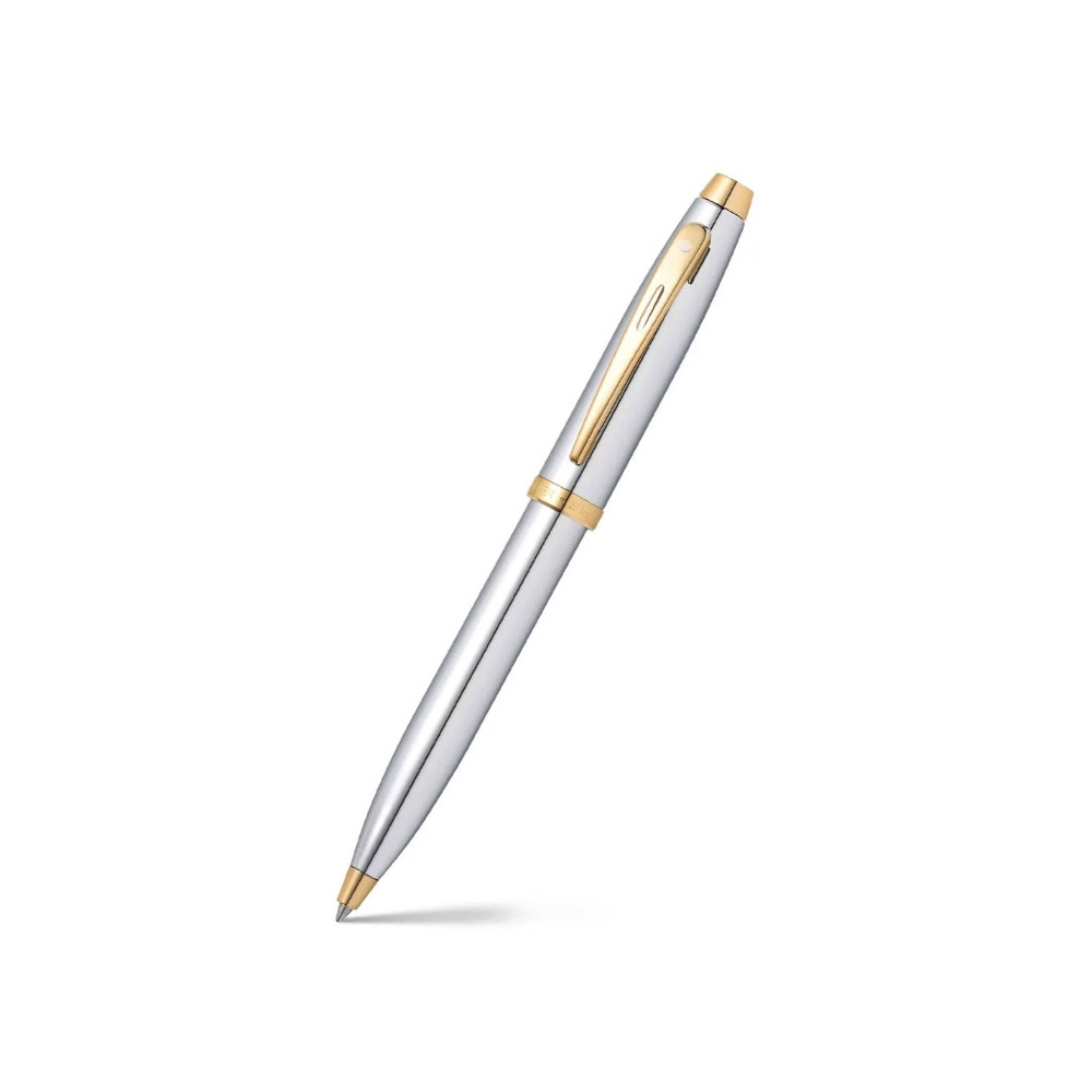 Ballpoint pen 100 - Sheaffer - Chrome Gold Trims