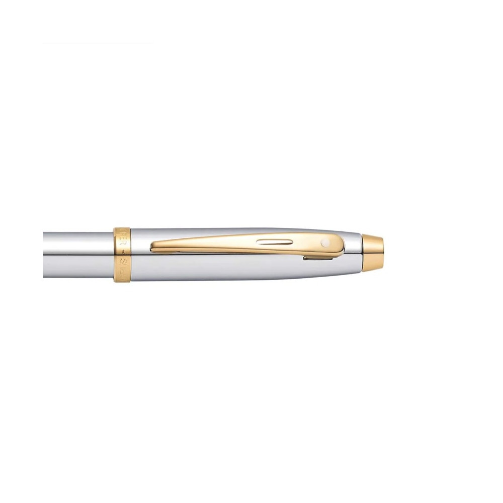 Ballpoint pen 100 - Sheaffer - Chrome Gold Trims