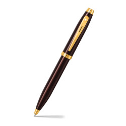 Ballpoint pen 100 - Sheaffer - Coffee Brown Gold Trims