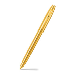 Fountain pen 100 - Sheaffer - Glossy Gold F