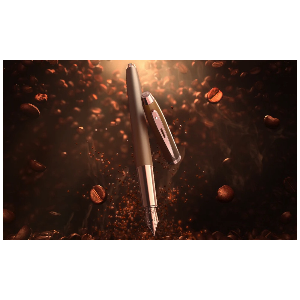 Pióro wieczne 100 Coffee Edition - Sheaffer - Matt Brown F