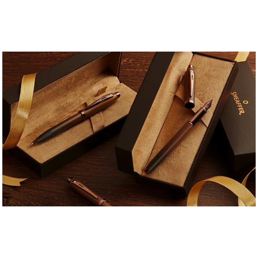 Fountain pen 100 Coffee Edition - Sheaffer - Matt Brown M