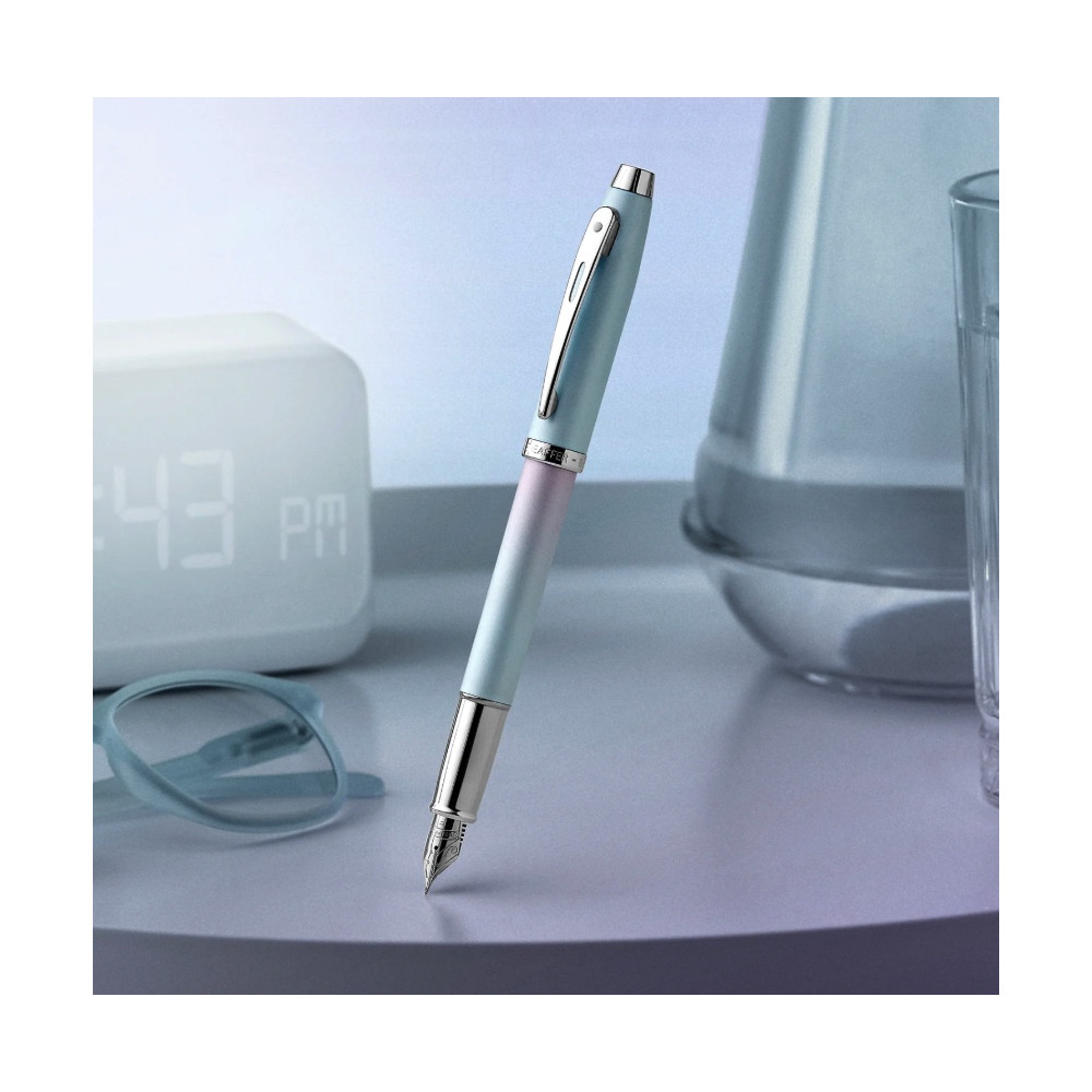 Fountain pen 100 Expressions - Sheaffer - Blue and Pink F