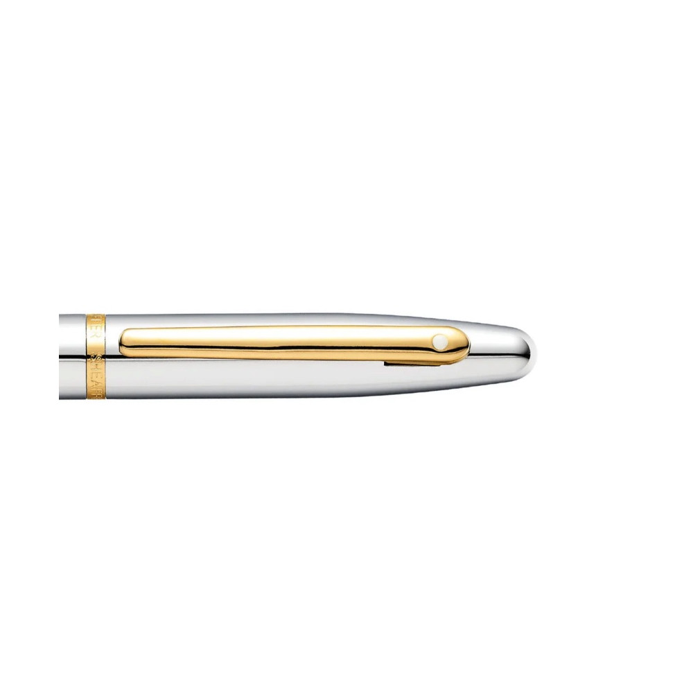 Fountain pen VFM - Sheaffer - Polished Chrome Gold Trim M