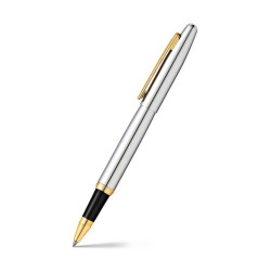 Pióro kulkowe VFM - Sheaffer - Polished Chrome Gold Trim