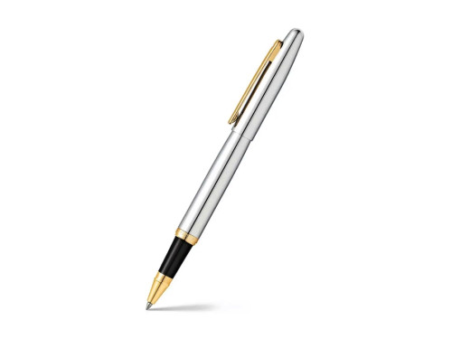 Rollerball pen VFM - Sheaffer - Polished Chrome Gold Trim