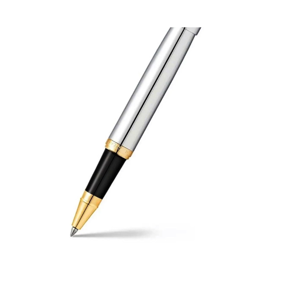 Pióro kulkowe VFM - Sheaffer - Polished Chrome Gold Trim