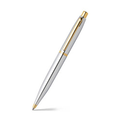 Długopis VFM - Sheaffer - Polished Chrome Gold Trim