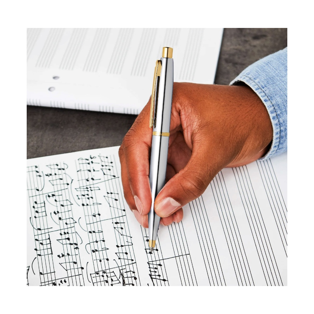 Długopis VFM - Sheaffer - Polished Chrome Gold Trim