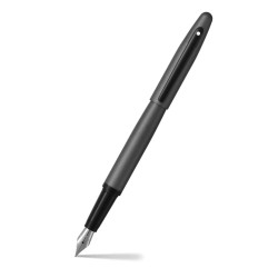 Fountain pen VFM - Sheaffer - Matte Gray Black Trim F