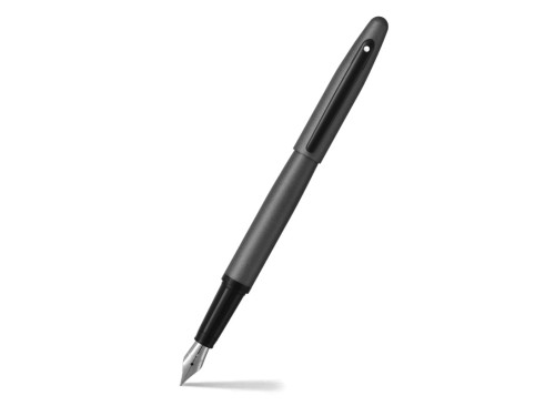 Fountain pen VFM - Sheaffer - Matte Gray Black Trim F