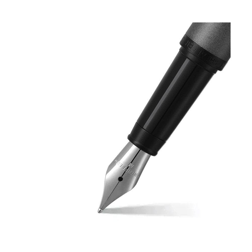 Fountain pen VFM - Sheaffer - Matte Gray Black Trim F
