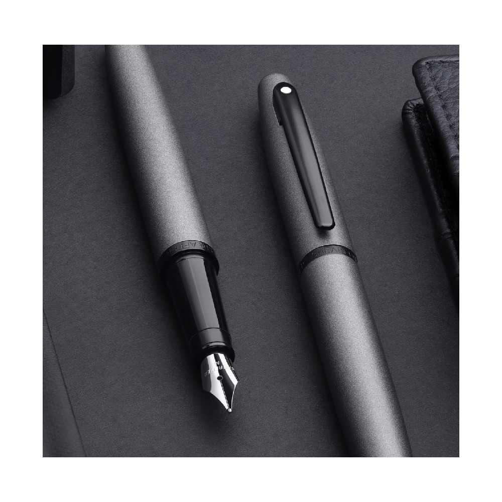 Pióro wieczne VFM - Sheaffer - Matte Gray Black Trim F