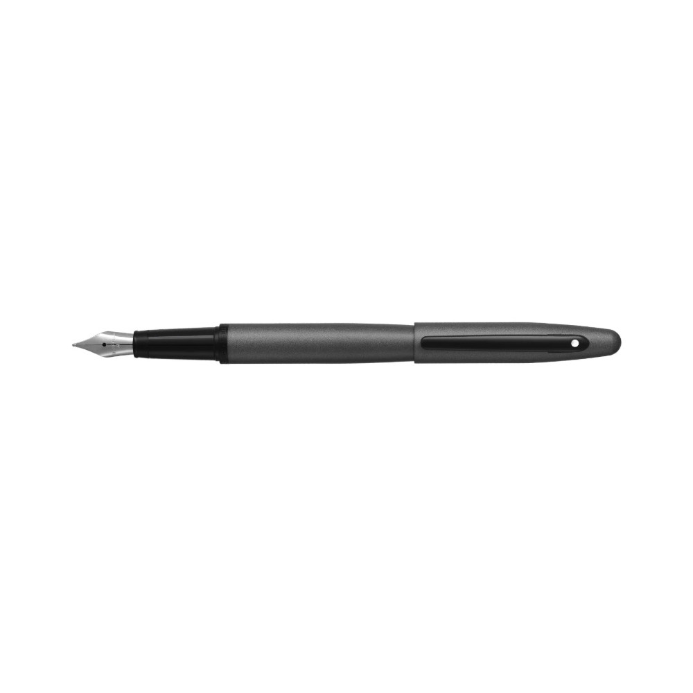 Fountain pen VFM - Sheaffer - Matte Gray Black Trim F