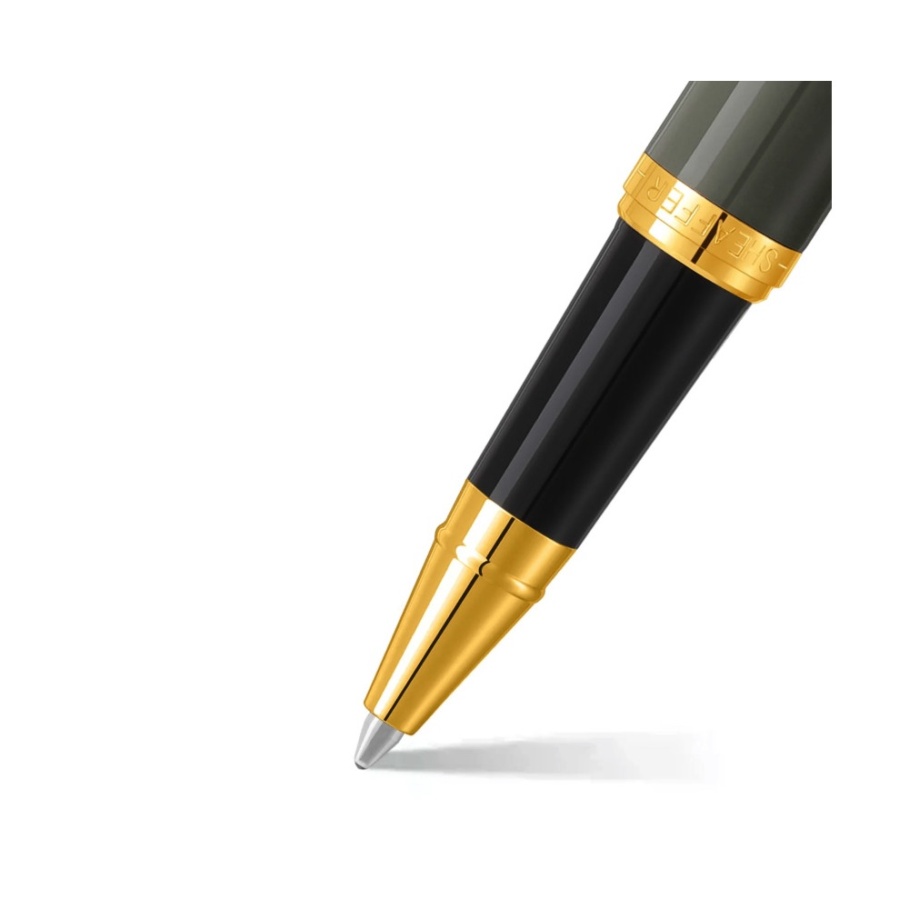 Rollerball pen VFM - Sheaffer - Glossy Light Gray Gold Trim